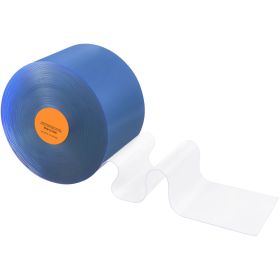 Strip Curtain, 164' Length x 8" Width x 0.08" Thickness, Clear PVC Smooth Curtain Strip Door Bulk Roll